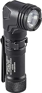 Streamlight 88087 ProTac 90 Right-Angle Light with CR123A Lithium Battery and AA Alkaline Battery - Clam