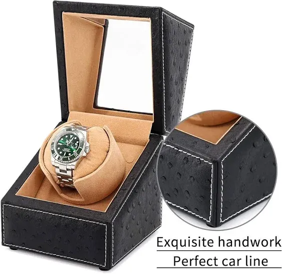 DRIKLUX Automatic Single Watch Winder for Rolex and Other Luxury Watches - Autom