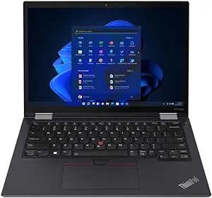 Lenovo ThinkPad X13 Yoga Gen 3 21AW002MUS 13.3" Touchscreen Convertible 2 in 1 Notebook - WUXGA - 1920 x 1200 - Intel Core i5 12th Gen i5-1235U Deca-core (10 Core) - 16 GB Total RAM - 16 GB On-Board