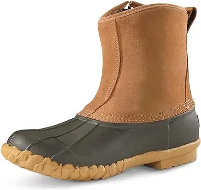 Guide Gear Waterproof Side Zip Insulated Duck Boots 400 Gram Size 8 New