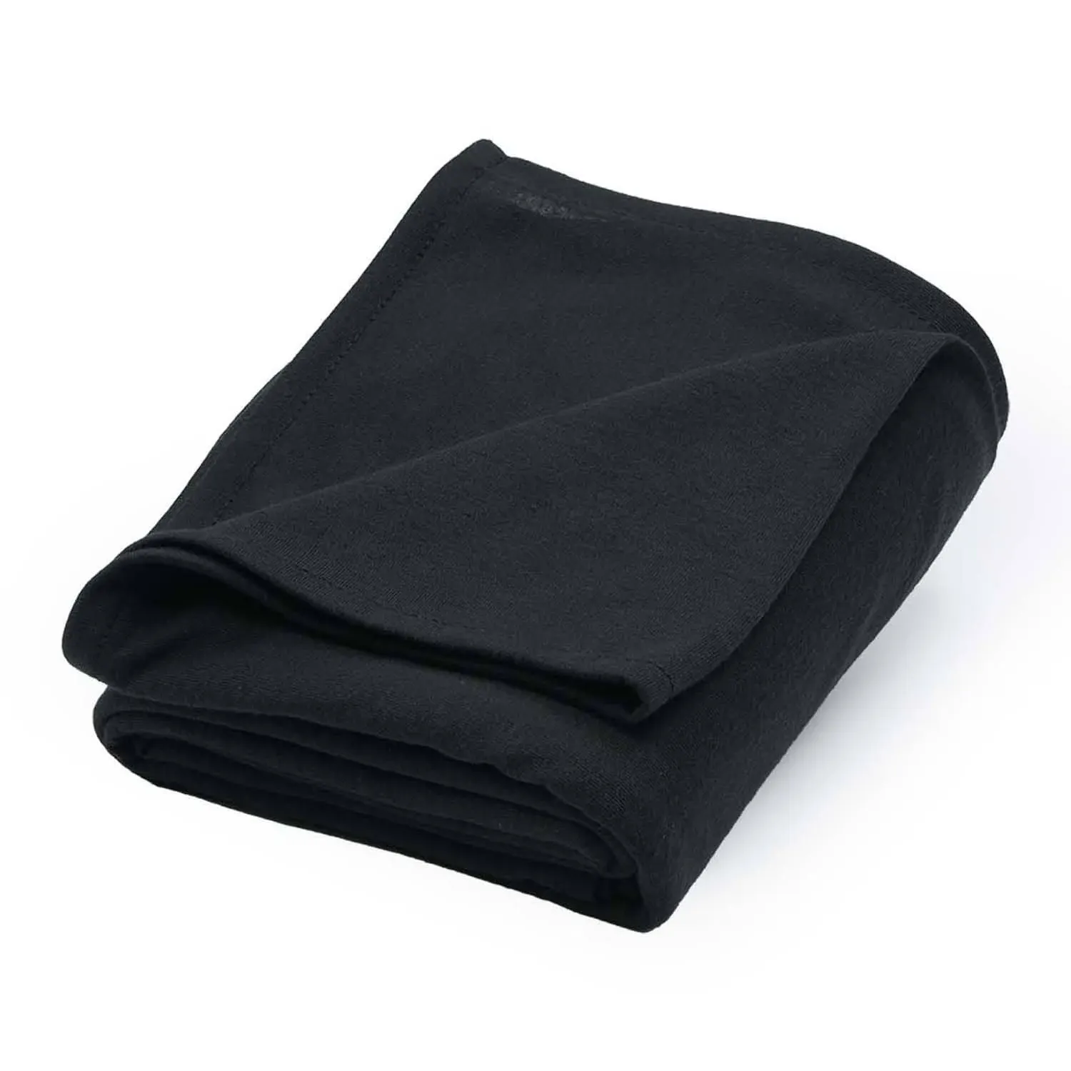 Brookstone 2 in 1 Travel Blanket - Ultra Soft Portable Knitted Throw Blanket with Carrying Case, Size: One size, Black