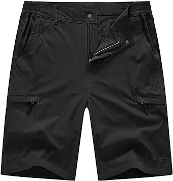 BASUDAM Men's Cargo Hiking Shorts