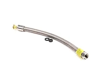 T&S Brass B-0020-H2A Hose with 20 Flexible Stainless Steel and Less Handle