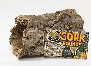 DBDPet All Natural Virgin Medium Cork Round or Half-Round for Reptiles - Includes Pro-Tip Guide - Create a Forest in Your Terrarium