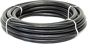 HALF OFF PONDS Flexible PVC Pond Hose 1&#034; x 25&#039; - HOPF1X025