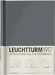 LEUCHTTURM1917 - PEKA Springback Binder (Pacific Green) - Holds 150 Sheets of Paper