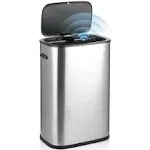 55L Motion Sensor Trash Can Touchless Automatic Dustbin Home Kitchen Garbage Bin