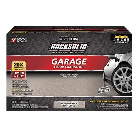 Rust-Oleum RockSolid Polycuramine® Garage Floor Coating Kit