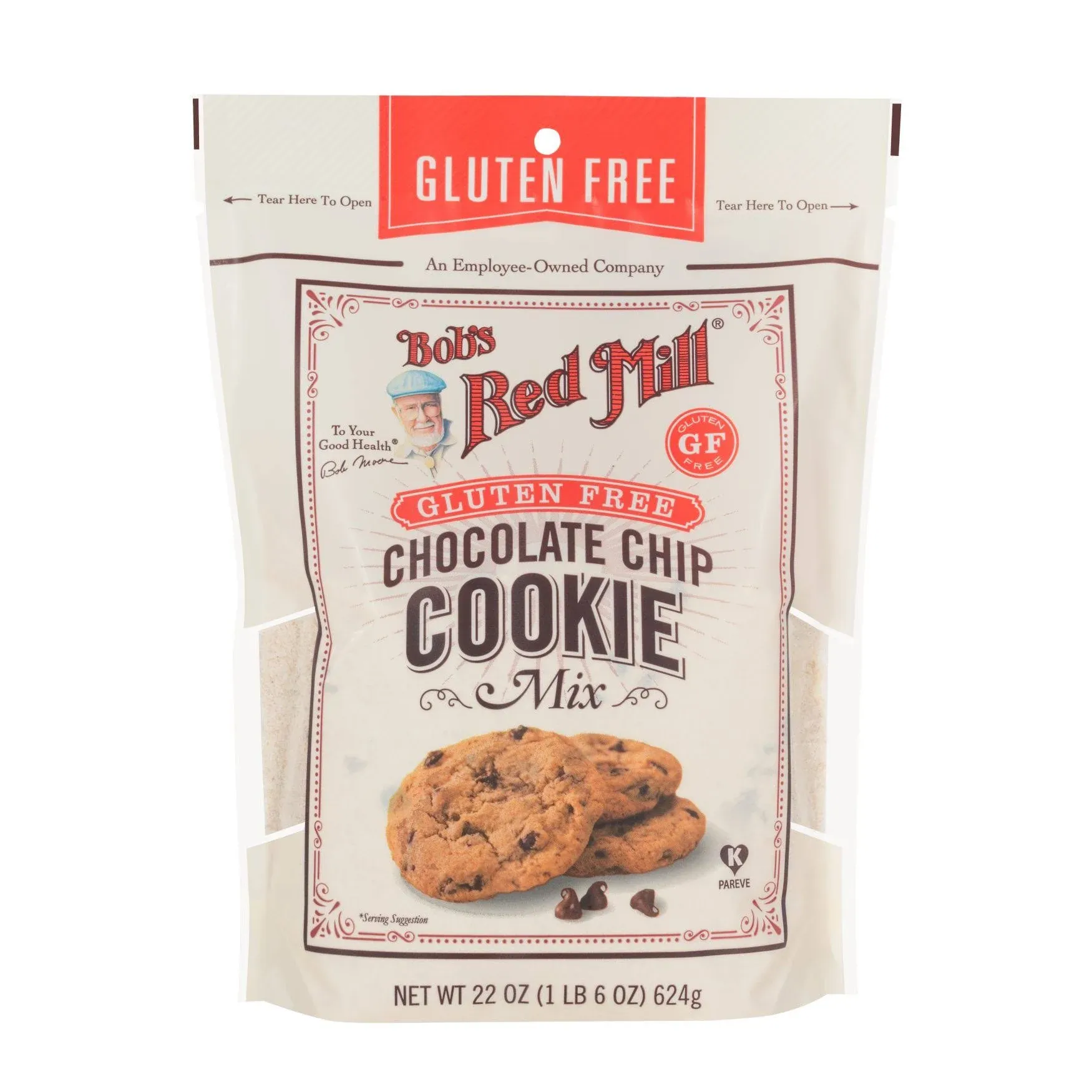 Bob's Red Mill Chocolate Chip Cookie Mix, Gluten Free - 22.0 oz