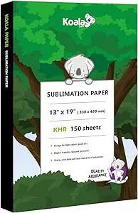 Koala Sublimation Paper 13x19 150 Sheet for Inkjet Heat Transfer Cotton Poly Mug  | eBay