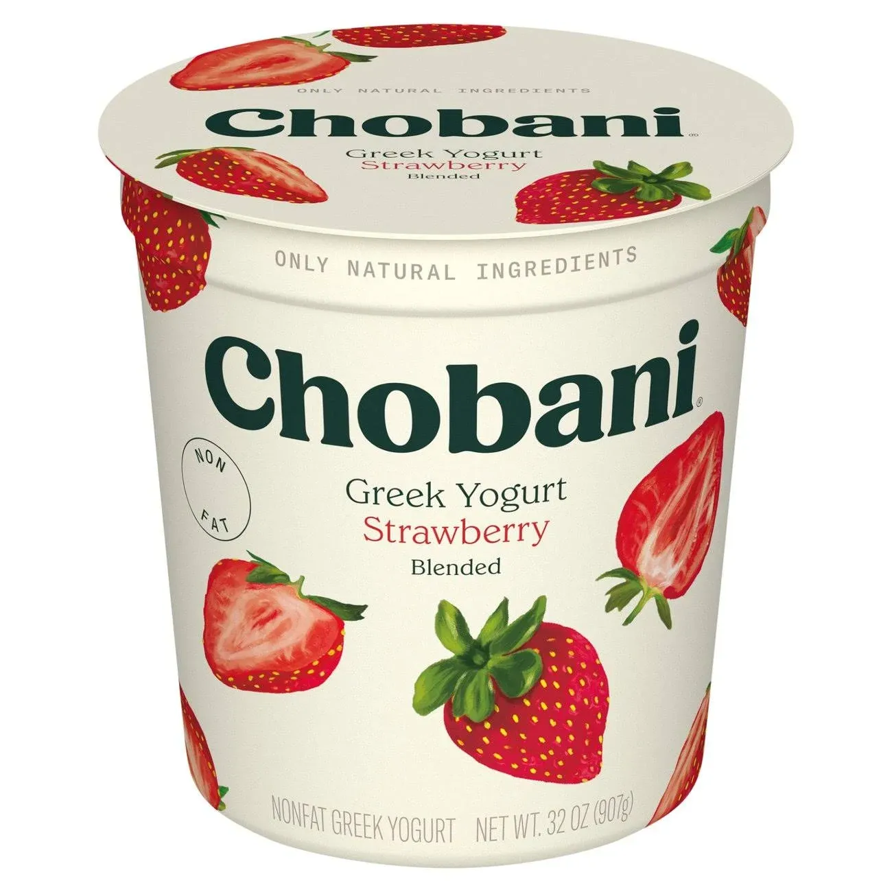 Chobani Non Fat Strawberry Greek Yogurt