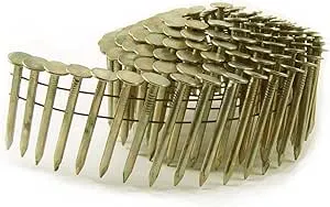 B and C Eagle 1-1/4 In. 15 Degree Galvanized Wire Coil Roofing Nails 720/Box