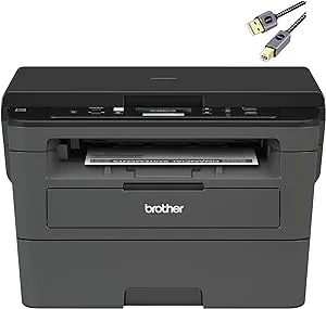 Brother Hl-l2390dw Wireless Monochrome Laser Printer, Refurbished