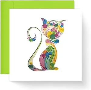 TUMYBee Cute Cat Card