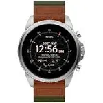 Fossil Gen 6 Brown Strap Men's Smart Watch - FTW4068V, Large