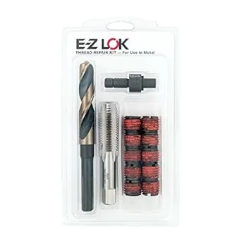 E-Z Lok - EZ-329-5 - E-Z LOK Thread Repair Kit for Metal - Standard Wall - 5/16-18 x 1/2-13 -