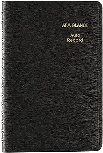 At-a-glance Auto Record Book