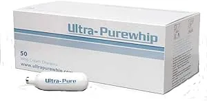 Creamright Ultra-Purewhip N2O Whipped Cream Chargers 50-Pack