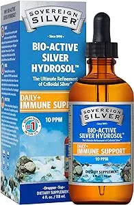 Bio-Active Silver Hydrosol - Dropper-Top