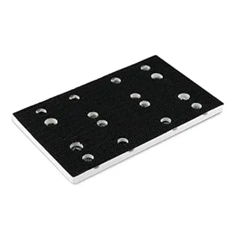 489252 RTS 400 Replacement StickFix Sanding Pad for festool 80mm X 130mm (3 5/32 x 5 1/4 in) Soft 12 Holes Compatible with festool RTS 400 RS 400 RTSC 400 Random Orbit Sanders