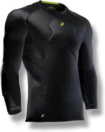 Storelli BodyShield Goalkeeper 3/4 Undershirt, Compression Shirt, Turf Protection