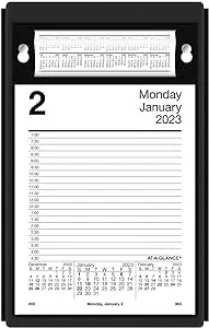 At-a-glance 2024 Pad Style Daily Desk Pad Calendar Refill Large 5 x 8 - Desk