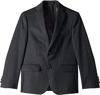 Little & Big Boys Wool Suit Jacket & Pants Separates