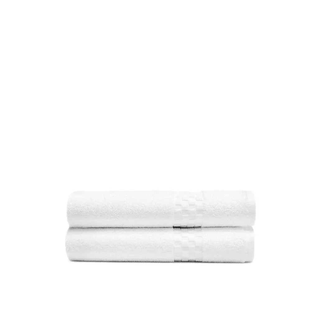 Standard Textile Luxe Towels (Capitol) Hand Towel - Set of 2 / White