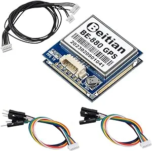 BE-880 GPS Receiver Module Compass 10th Chip 38400bps for Arduino FPV CC3D Flight Control, Replace BN-880 GPS