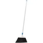 Amazon Basics Heavy-Duty Broom, Blue and White