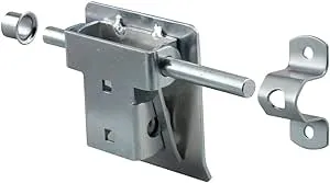 Prime-Line Products GD 52241 Garage and Shed Latch, Tamper Proof with Fastners, Heavy Duty Steel