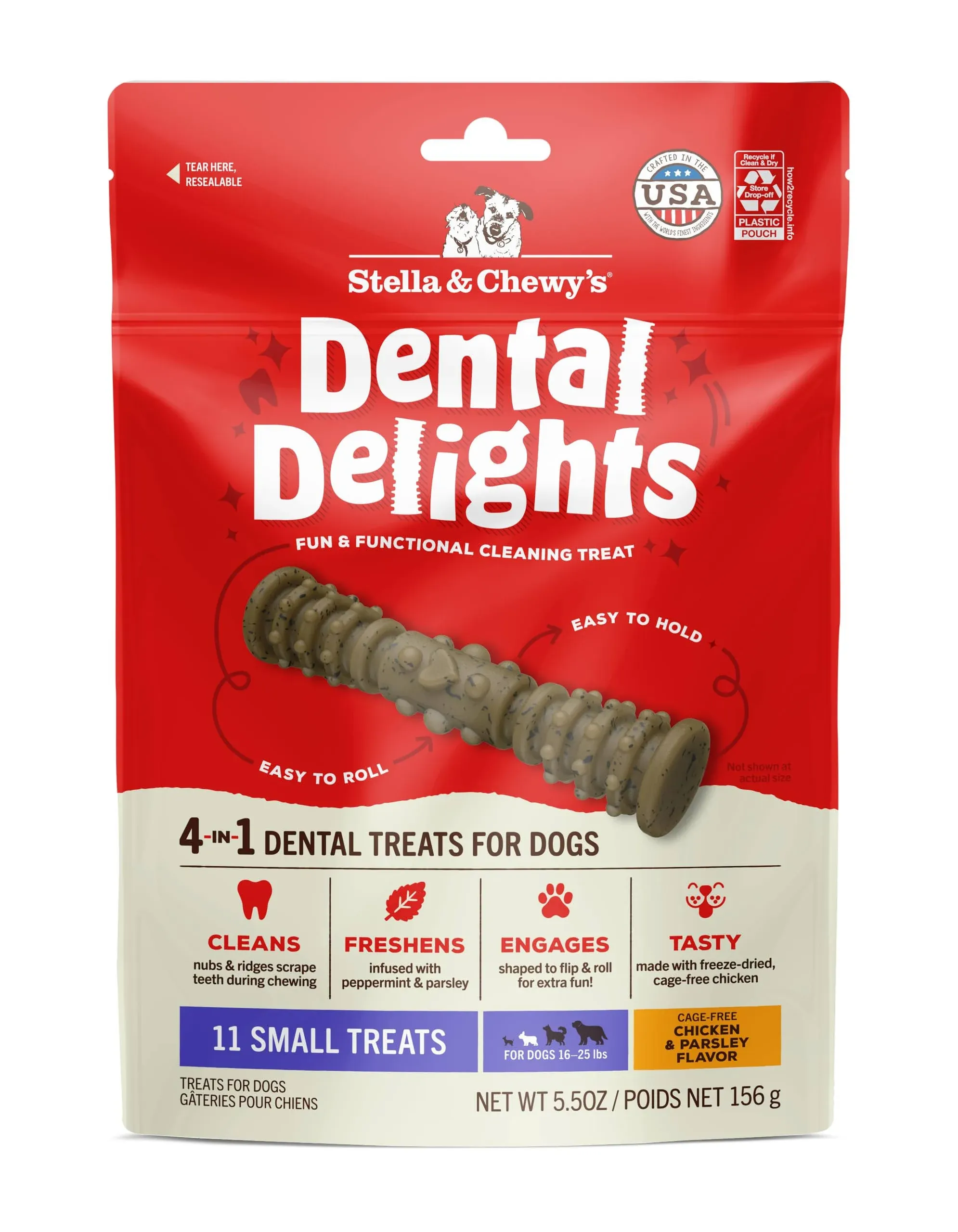 Stella & Chewy's Dental Delights Dog Treats