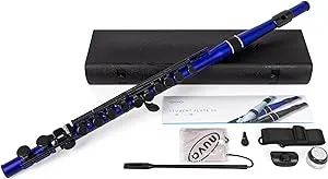 Nuvo Student Flute, Silver/Black (N235SFSB)