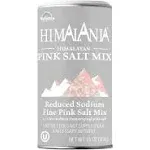 NATIERRA Nature & Earth Himalania Reduced Sodium Fine Pink Salt Mix 13 oz Shaker (New)