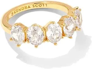 Kendra Scott Cailin 14k Crystal Band Ring, Fashion Jewelry For Women