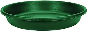 The HC Companies Classic Saucer for 14" Pot, Evergreen, 13.8" D