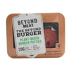 Beyond Meat Plant-Based Beyond Burger Patties, 10 x 4 oz