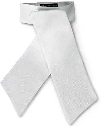 RJ Classics Grey Label Radnor Stock Tie Large White