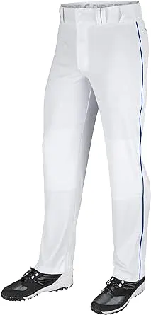 CHAMPRO Men's Triple Crown Open Bottom Piped Adult Baseball Pants