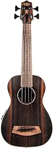 Kala Ebony Acoustic-Electric U-Bass with Gig Bag