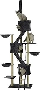 Go Pet Club Huge Cat Tree Beige Color 29 inches x 16 inches x 17 inches