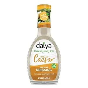 Daiya Dairy Free Creamy Caesar Vegan Salad Dressing, 8.36 Ounce (Pack of 6)