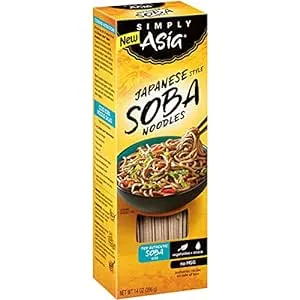 Simply Asia Japanese Style Soba Noodles, 14 oz (Pack of 6)