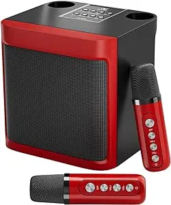 Flyasny Karaoke Machine for Adults and Kids, Portable Bluetooth Karaoke Speak...