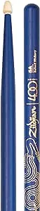 Avedis Zildjian Company Limited Edition 400th Anniversary 5AW Acorn Tip Drumsticks, Blue (Z5AACBU-400)