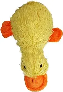 MULTIPET Duckworth Plush Filled Dog Toy, Assorted Colors, (Pack of 1)