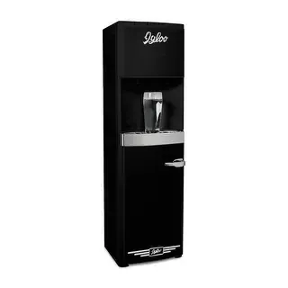 Igloo Retro Hot, Cold & Room Temperature Bottom-Load Water Dispenser - Black