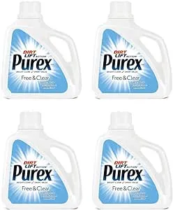 Purex Ultra Concentrated Liquid , Unscented, 150 Fluid Ounce (Pack of 4)