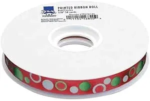 Top Performance Circles 50-Yard Printed Ribbon Rolls