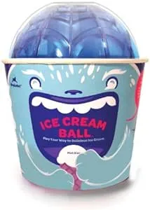 Play and Freeze, Ice Cream Ball- Ice Cream Maker, (77349) & Ben & Jerry's Homemade Ice Cream & Dessert Book